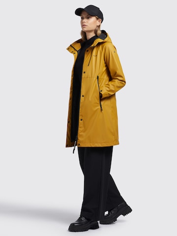 Manteau fonctionnel 'Wied2' khujo en jaune