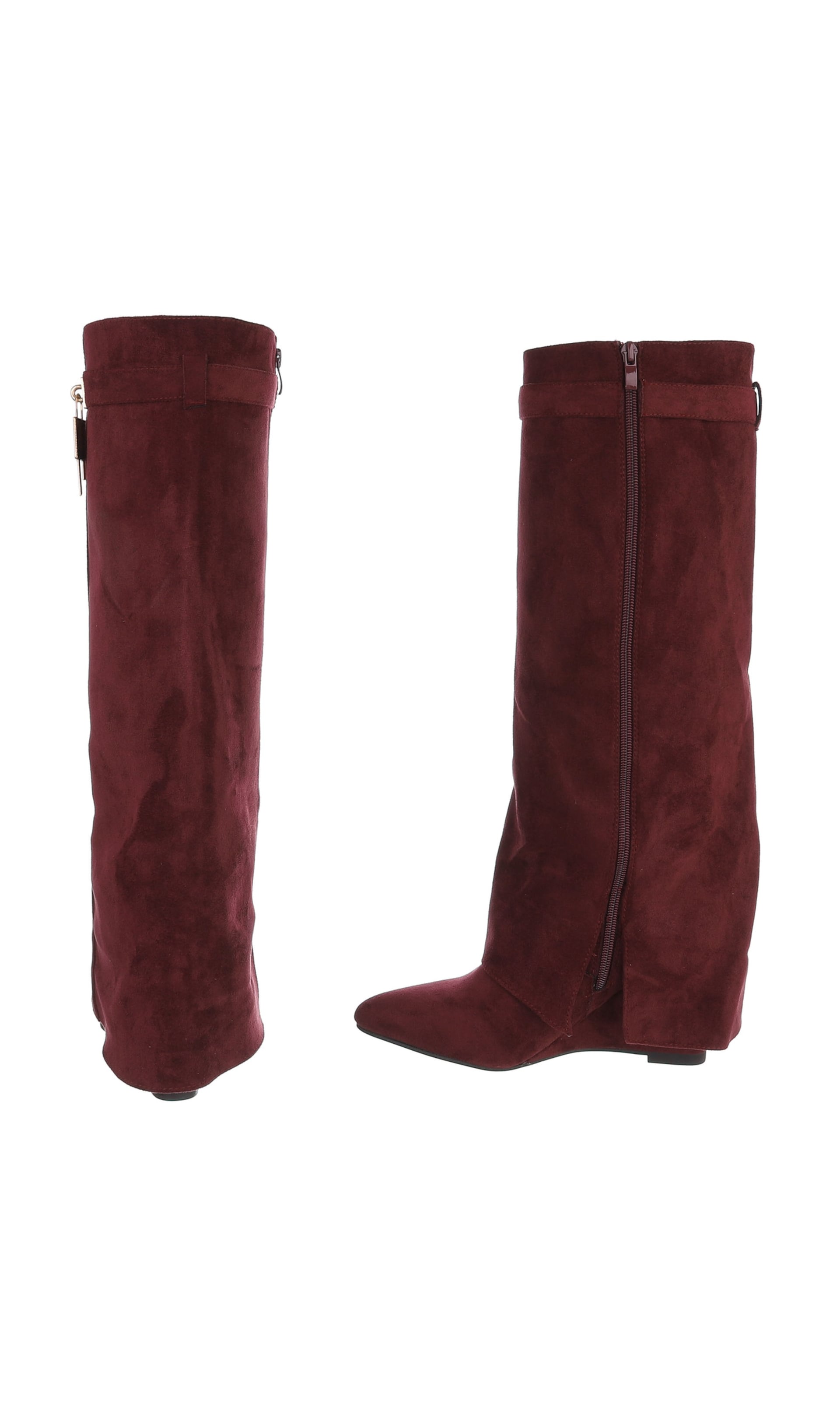 Ital-Design Stiefel in Rot