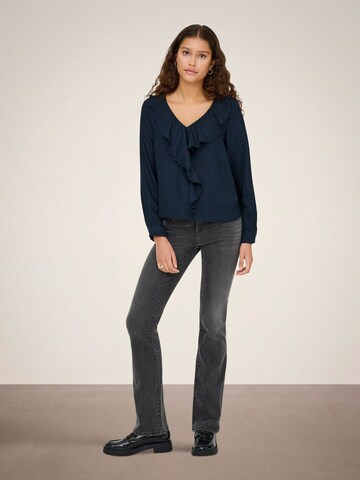 JDY Blouse 'JDYMACE' in Blauw