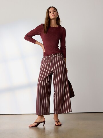 Next Wide leg Τζιν σε καφέ