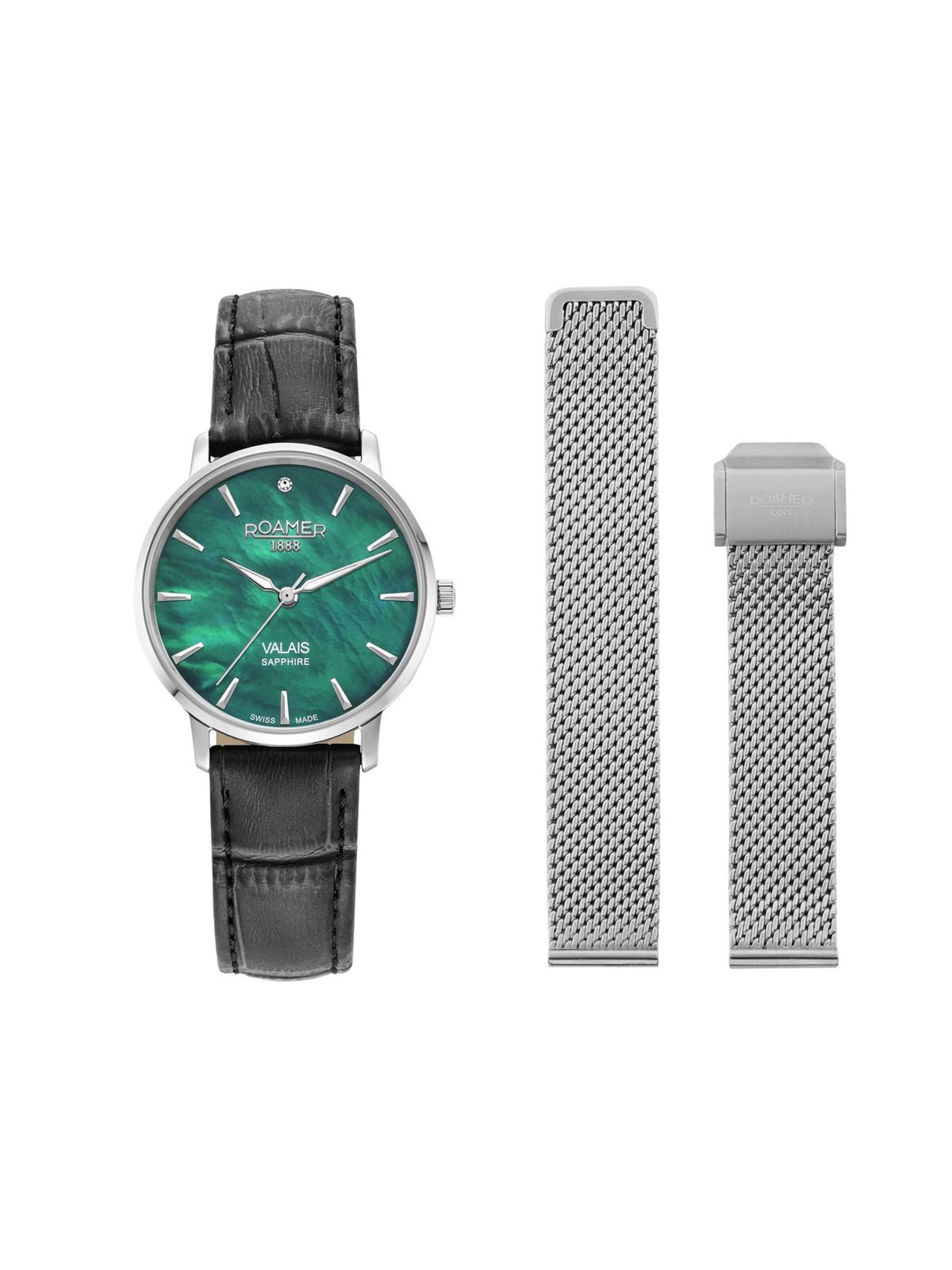 Montre à affichage analogique 'Valais' Roamer en vert