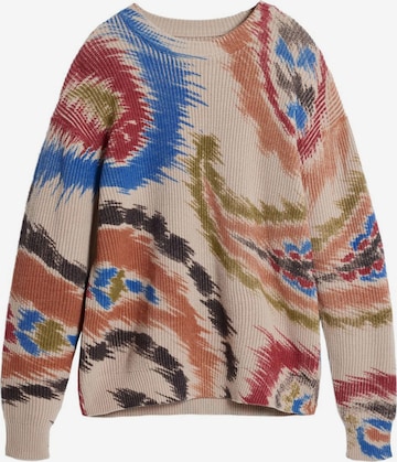 ruda Desigual Megztinis be užsegimo: priekis