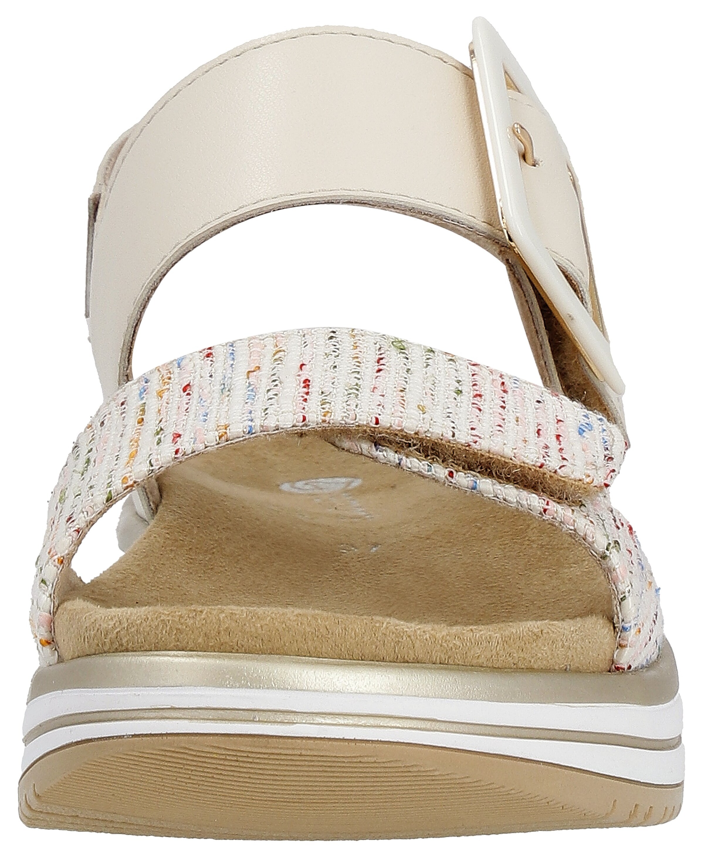REMONTE Strap sandal in Beige