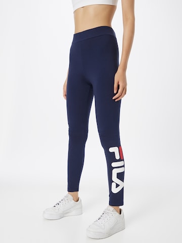 FILA Skinny Leggingsit värissä sininen: edessä