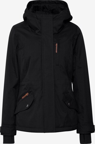 Oxmo Between-Season Jacket 'BELISSA' in Black: front