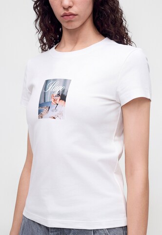 HUGO Shirts '90's' i hvid