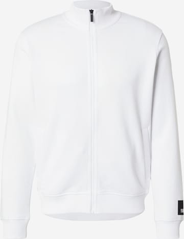 Karl Lagerfeld Collegetakki värissä valkoinen: etupuoli