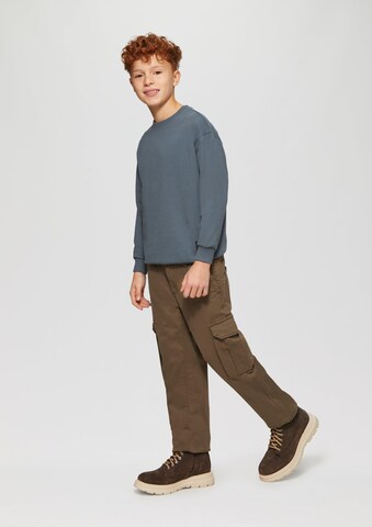 Regular Pantalon 'Pete' s.Oliver en marron : devant