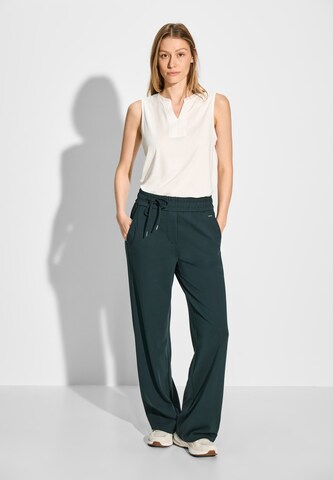 CECIL Loose fit Pants in Green