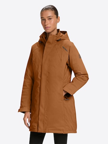 NORDISK Winter Coat 'Vigdis' in Brown