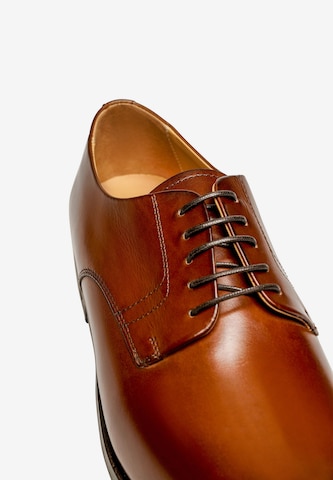 Henry Stevens Lace-Up Shoes 'Winston' in Brown