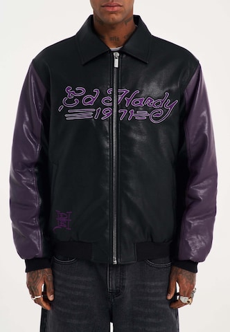 Ed Hardy Övergångsjacka i svart: framsida
