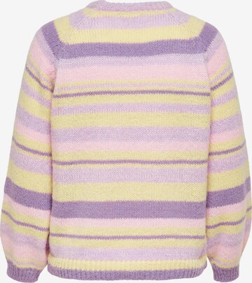ONLY Carmakoma Sweater 'Abby' in Purple