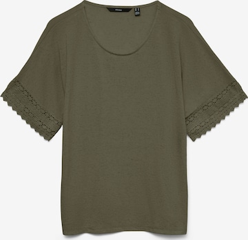 VERO MODAMajica 'VMGINA' - zelena boja: prednji dio