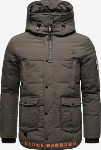 STONE HARBOUR Jacke 'Admaroo' in Grau