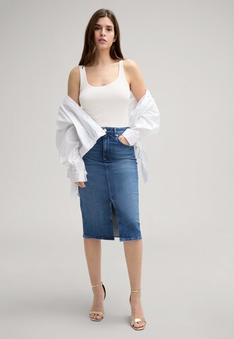 JOOP! Rok ' Jeansrock ' in Blauw