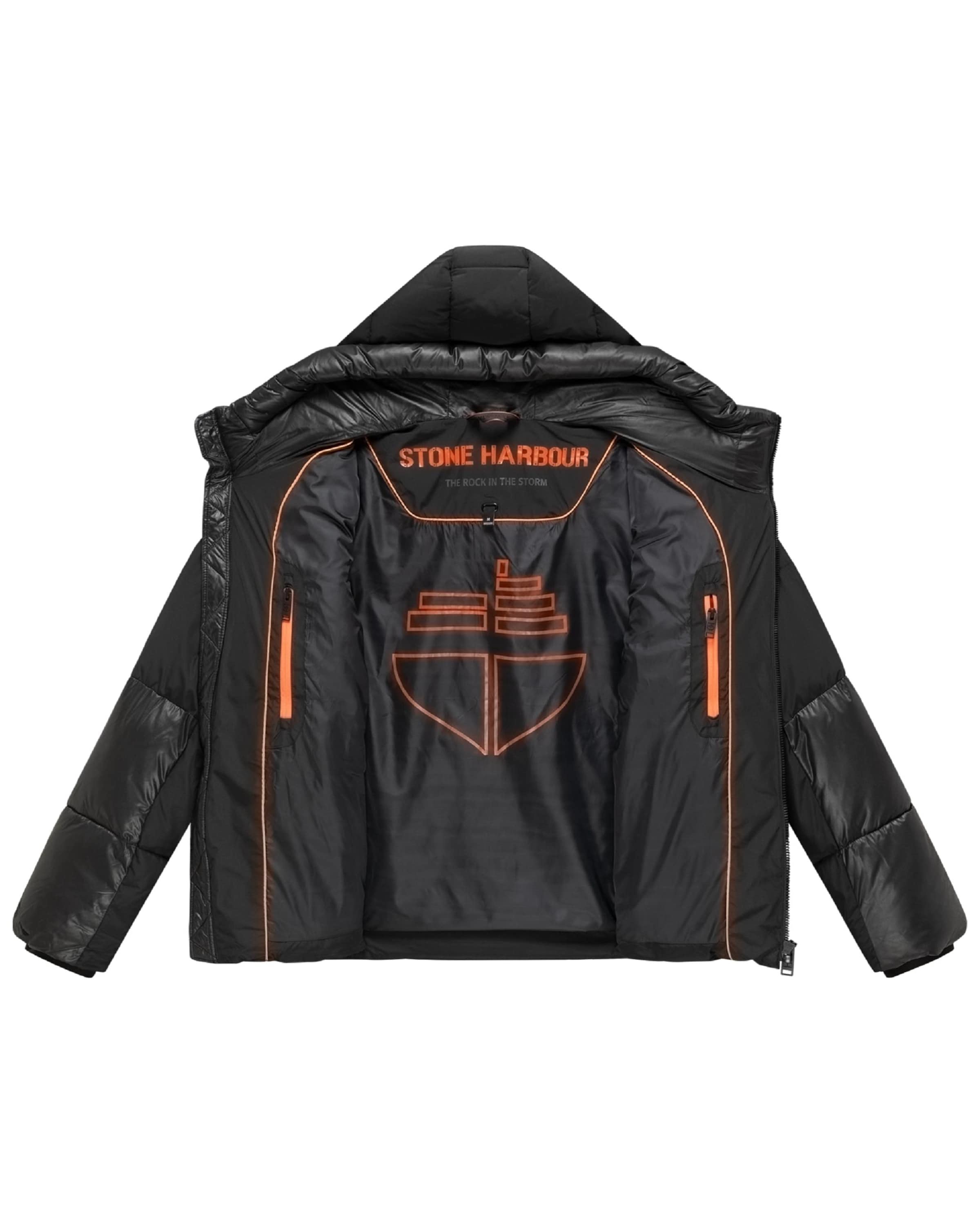Veste d’hiver 'Kiaan XX' STONE HARBOUR en noir