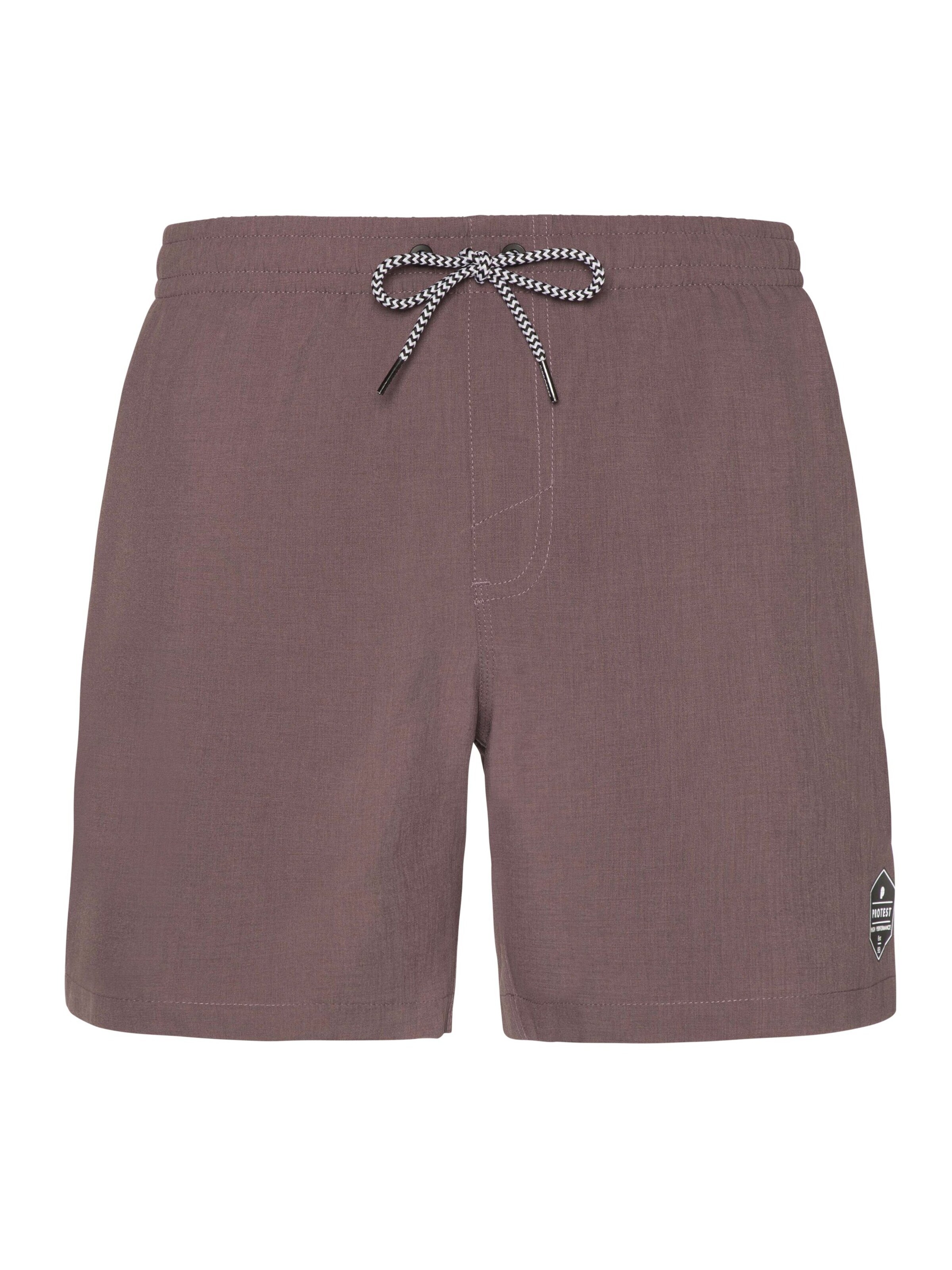 PROTEST Swimming shorts 'Davey' in Purple: front