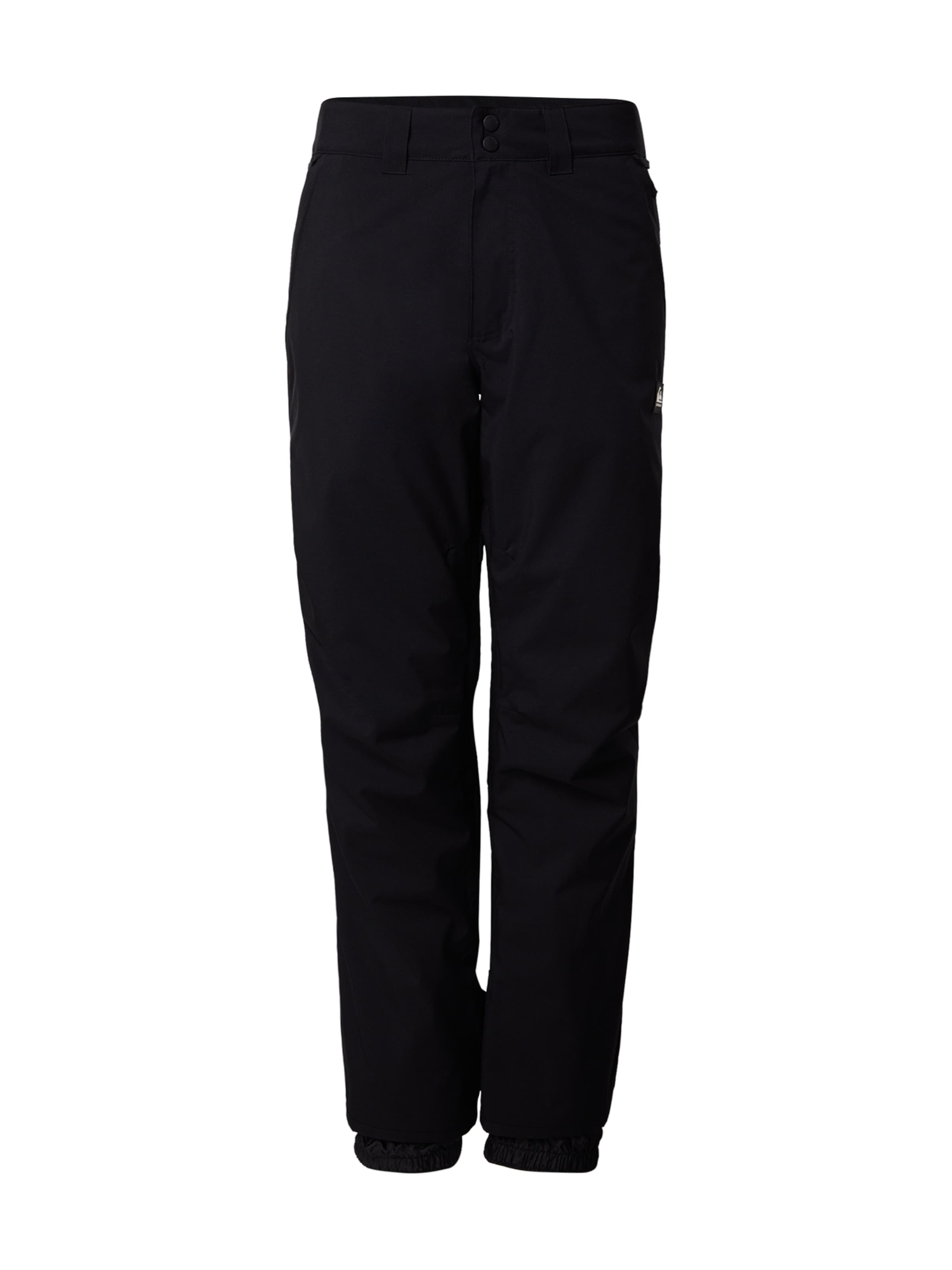 QUIKSILVER Loosefit Sportovní kalhoty 'ESTATE' – černá: přední strana