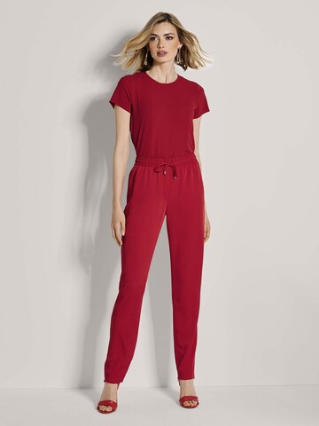 Effilé Pantalon MADELEINE en rouge
