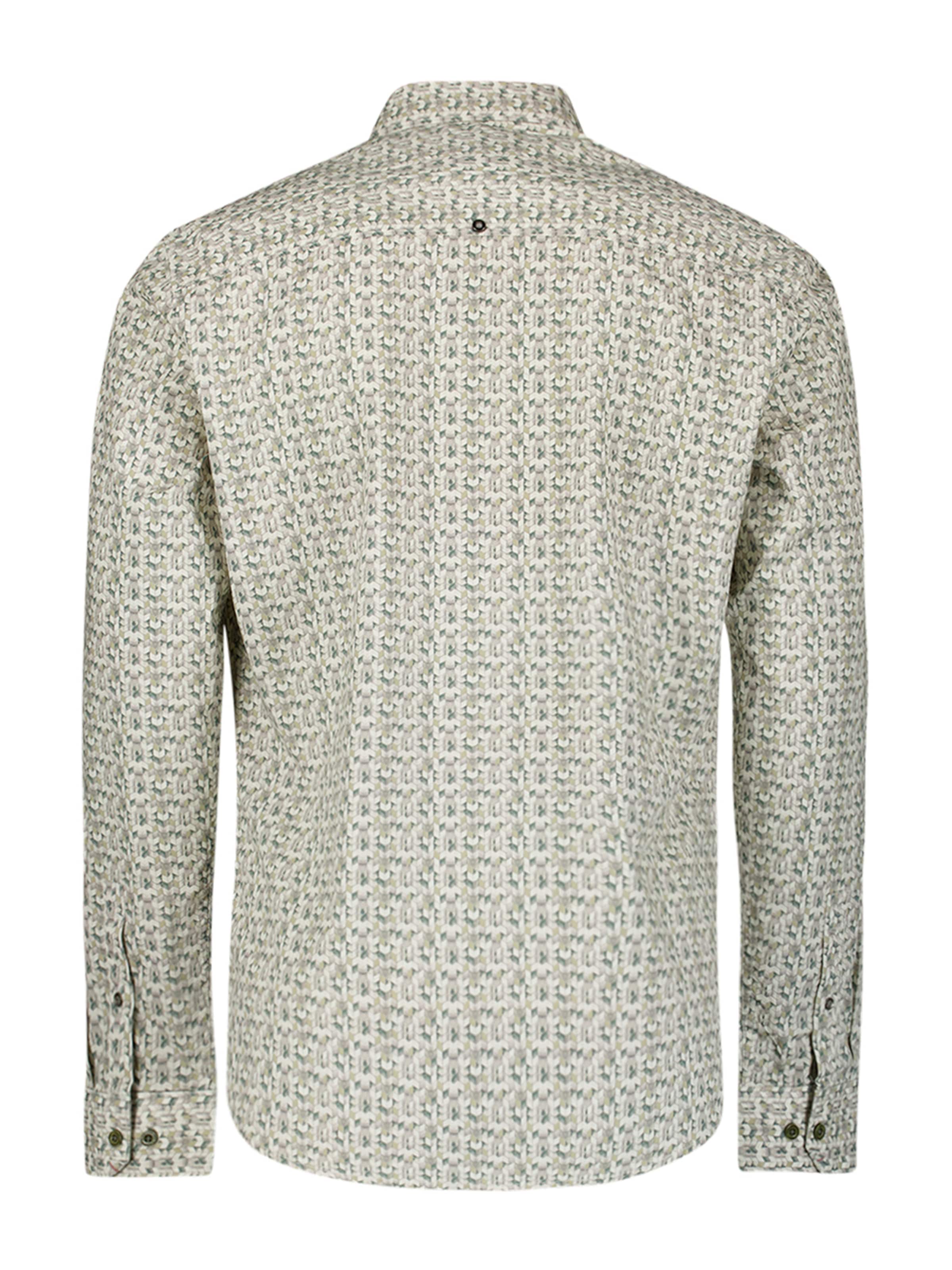 No Excess Regular fit Button Up Shirt in Green