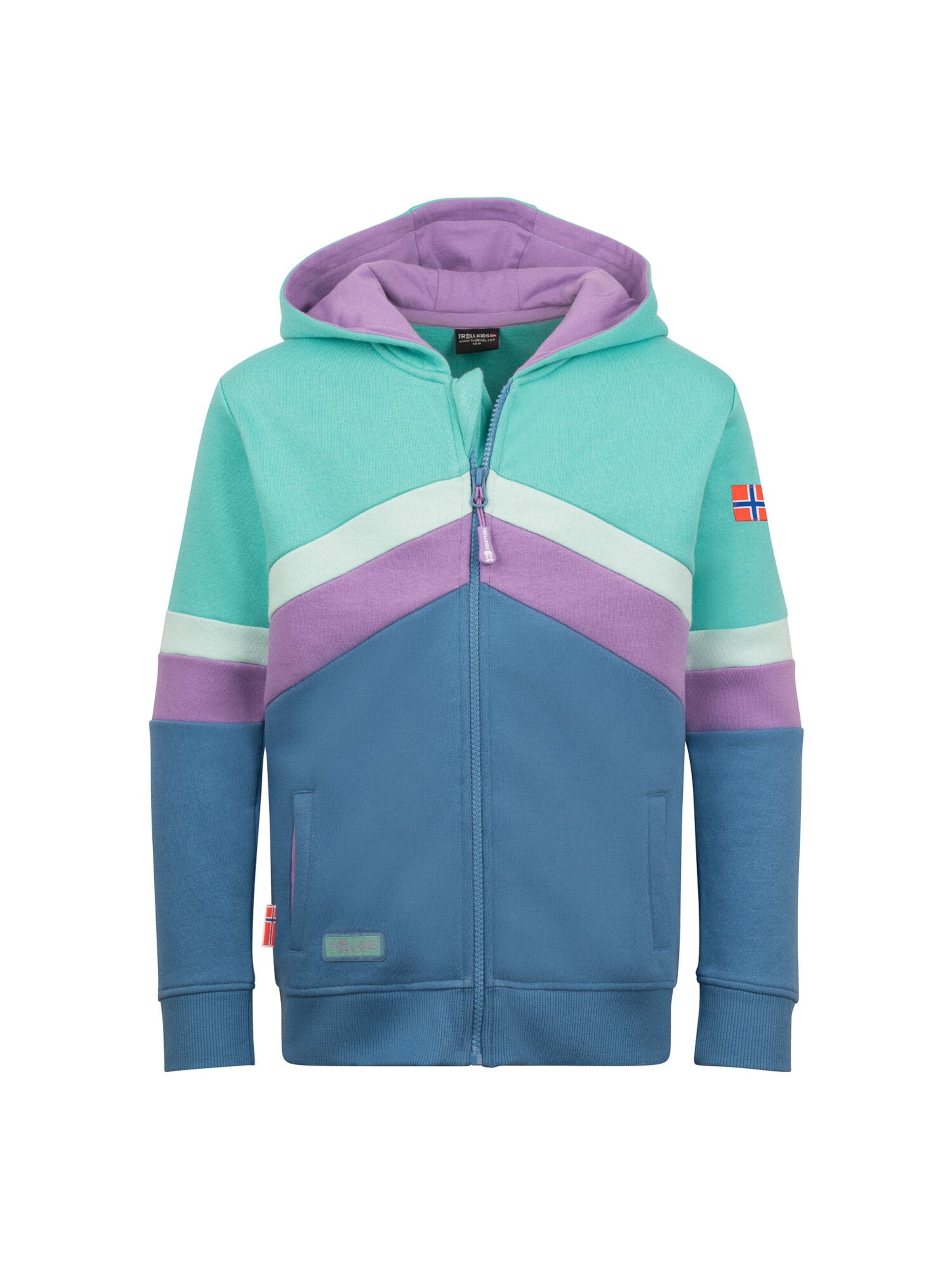 TROLLKIDS Sweatshirt in Blue: front