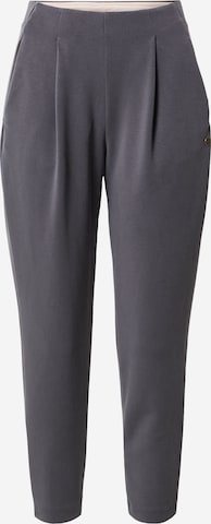 Superdryregular Sportske hlače - siva boja: prednji dio