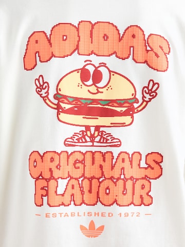 ADIDAS ORIGINALS Póló 'Pixelated Burget Character' - fehér