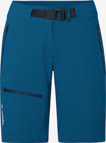 VAUDE Sportbroek 'Badile ' in Blauw: voorkant