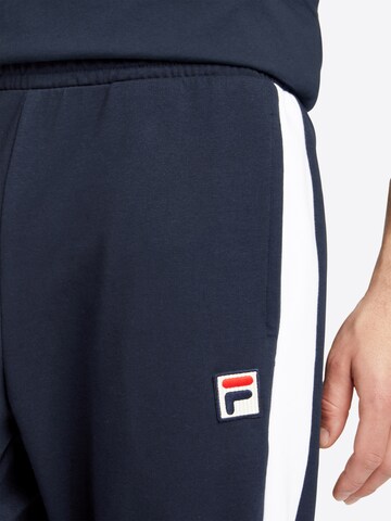 FILA Loosefit Broek ' LANGWEDEL ' in Blauw