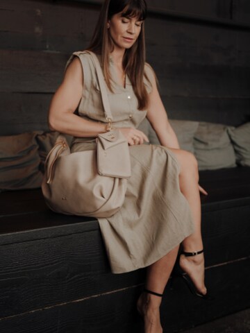 ZWEI Handtas 'LOLA LO140' in Beige