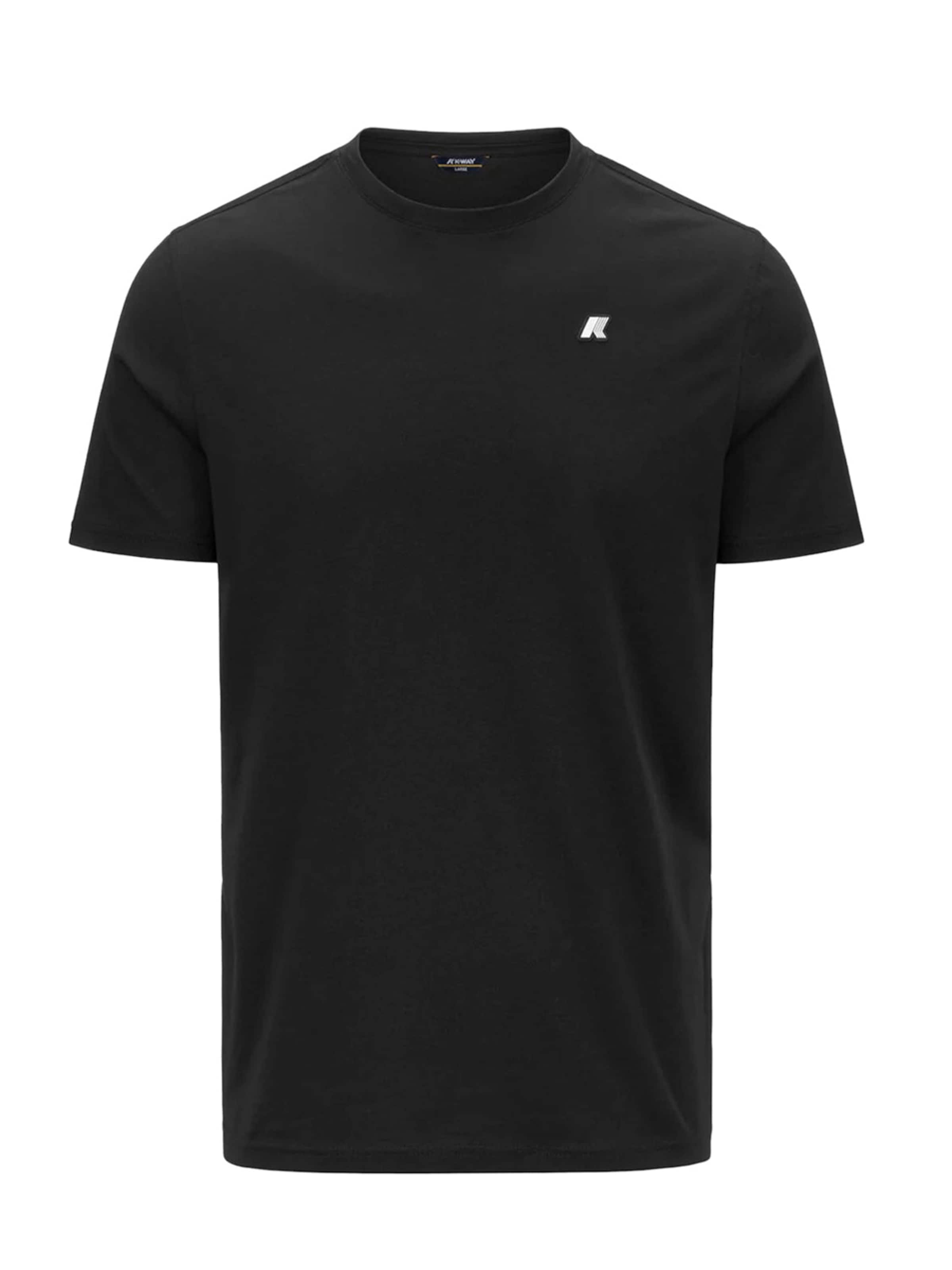 K-Way Shirt in Zwart: voorkant