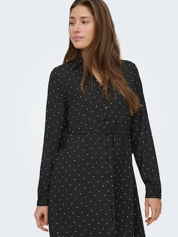 ONLY Skjortklänning i svart