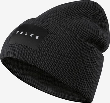FALKE Mütze in Schwarz: Vorderseite