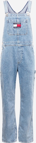 Tommy Jeans Regular Overalls in Blue: front