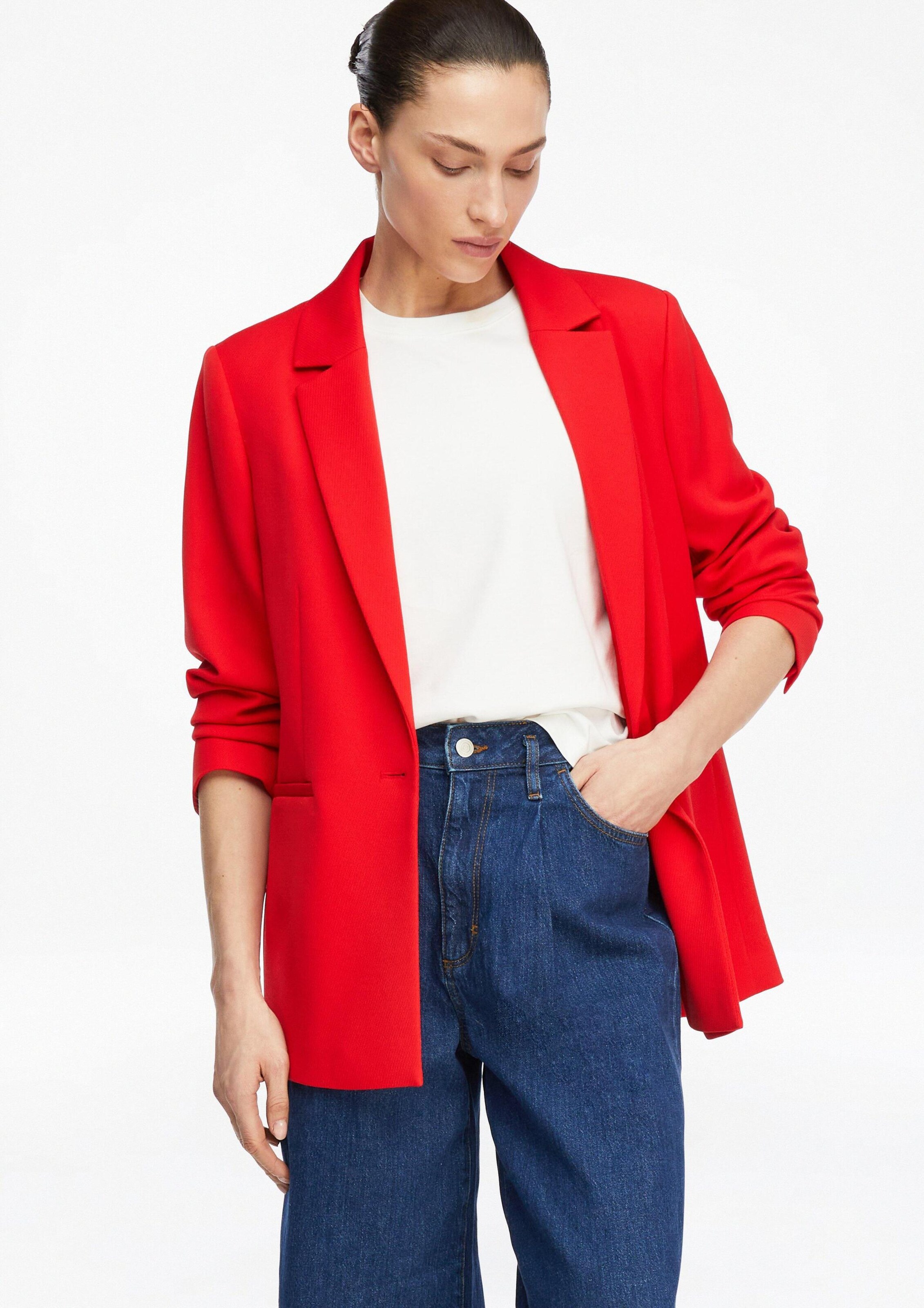 COMMA Blazer in Red: front