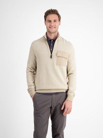 Pull-over LERROS en beige : devant