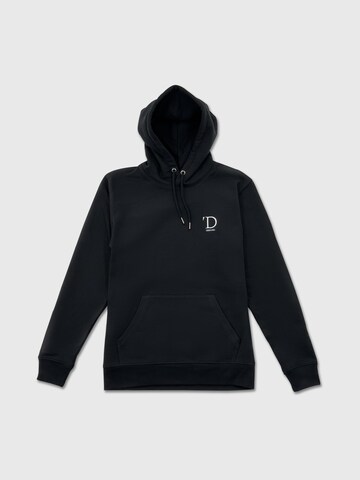 Sweat-shirt ''D designed' Dutch'D en noir : devant