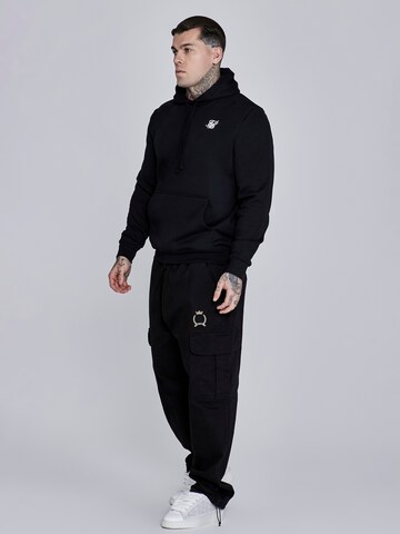 SikSilk Sweatshirt in Black