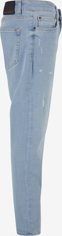 2Y Premium Tapered Jeans in Blau