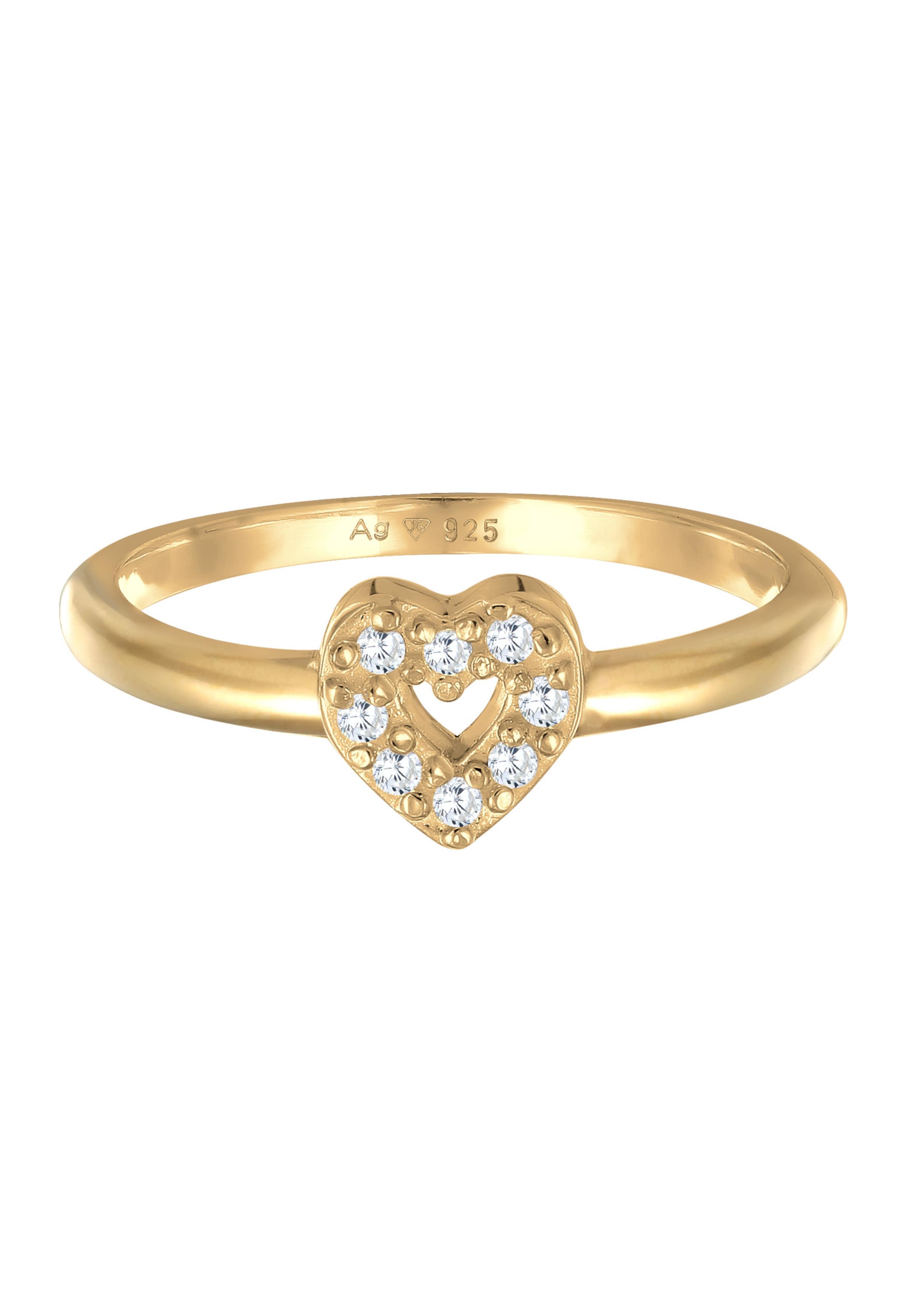 Bague ELLI en or : devant