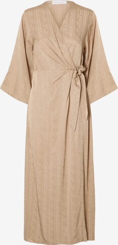 SELECTED FEMME Dress 'Tyra' in Beige: front
