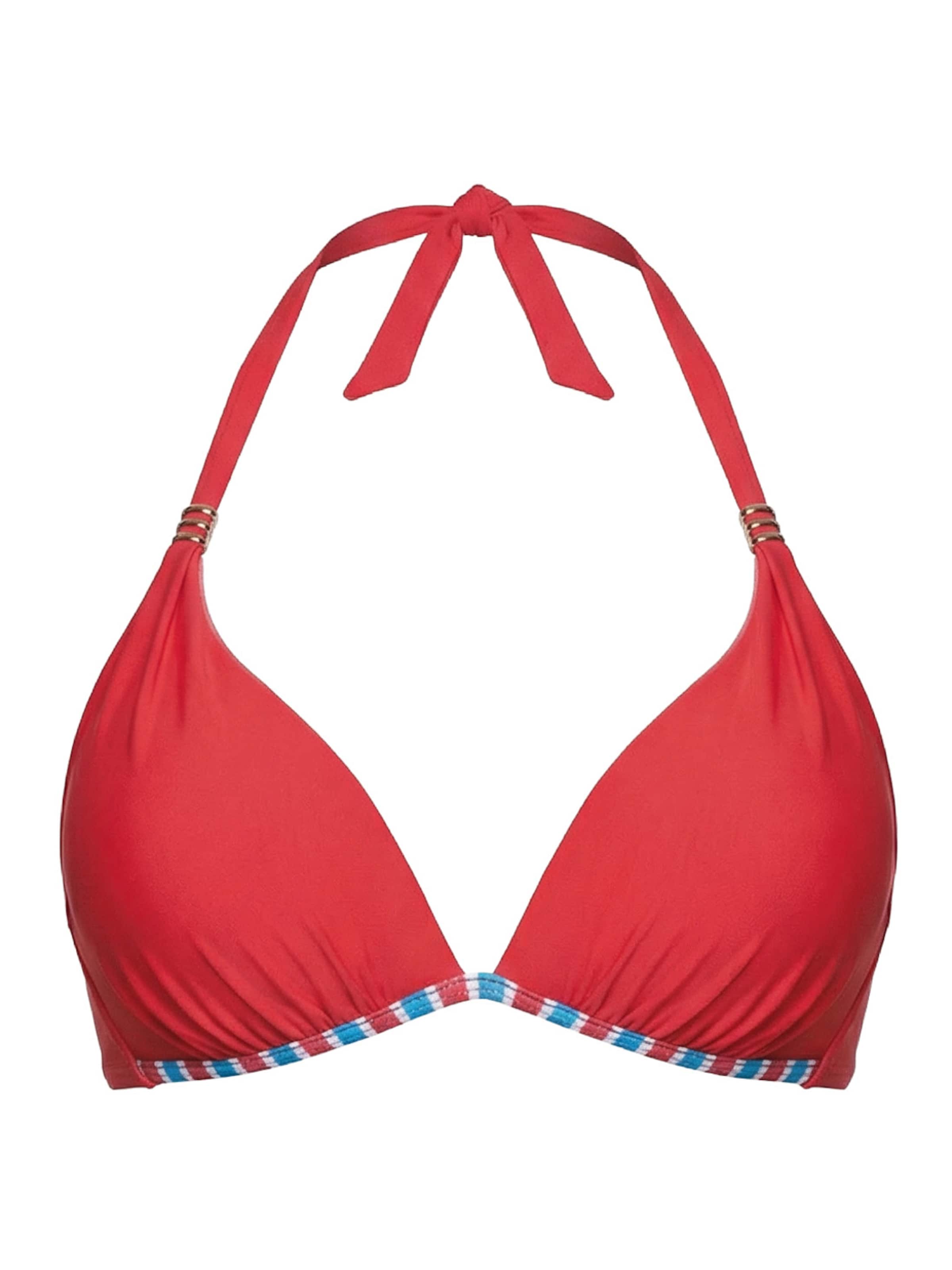 Marko Push-up Bikinitop 'Doha M-804 (6)' in Rood: voorkant