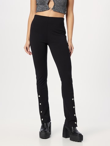 Coupe slim Pantalon 'Sydney' ABOUT YOU en noir : devant