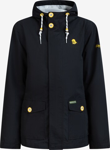 Schmuddelwedda Between-Season Jacket in Black: front