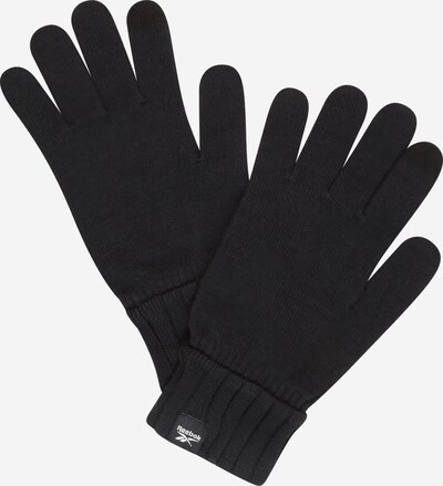 Reebok Sport Sporthandschuhe in schwarz / weiß, Produktansicht