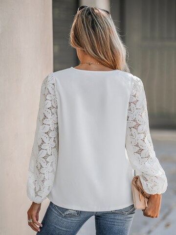 Cupshe Blouse 'CAA04B3H007CC' in White