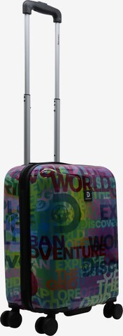 Discovery Suitcase 'EXPLORE THE WORLD' in Mixed colors