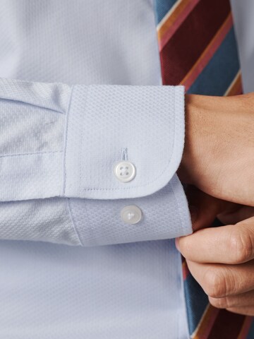 Next Slim fit Zakelijk overhemd in Blauw
