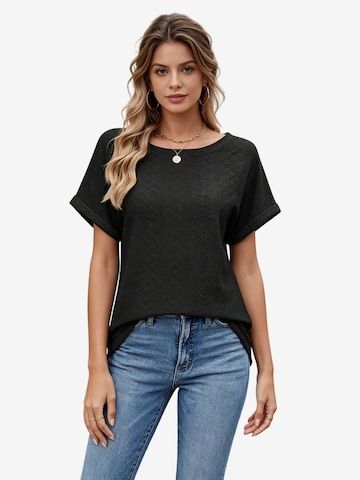 Yesfashion Shirt in Schwarz: Vorderseite